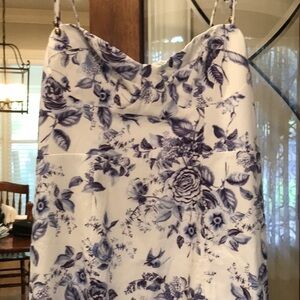 Floral Spaghetti Strap Dress